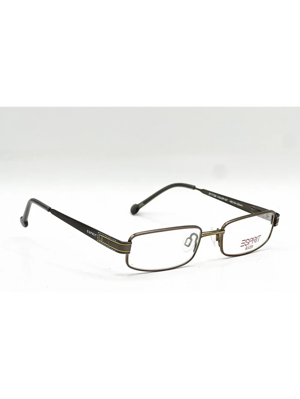 Esprit Kids Et17328 527 Olive Green Authentic Eyeglasses 46-16-120